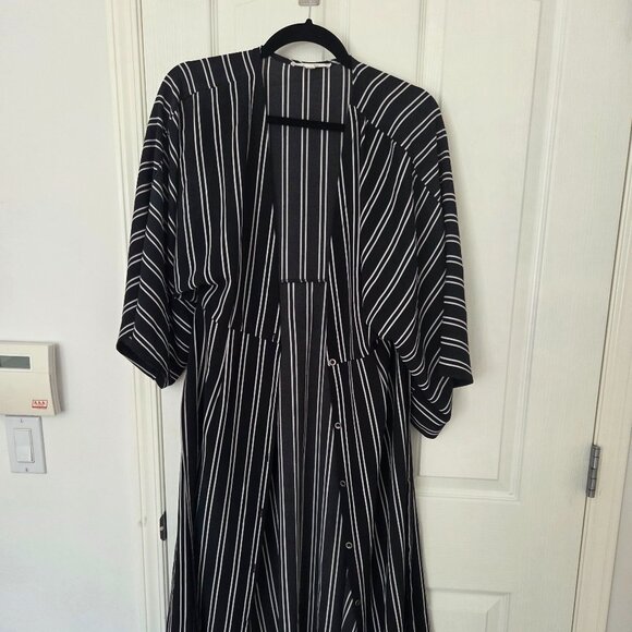 Lydelle L striped dress/coverup - Picture 1 of 2